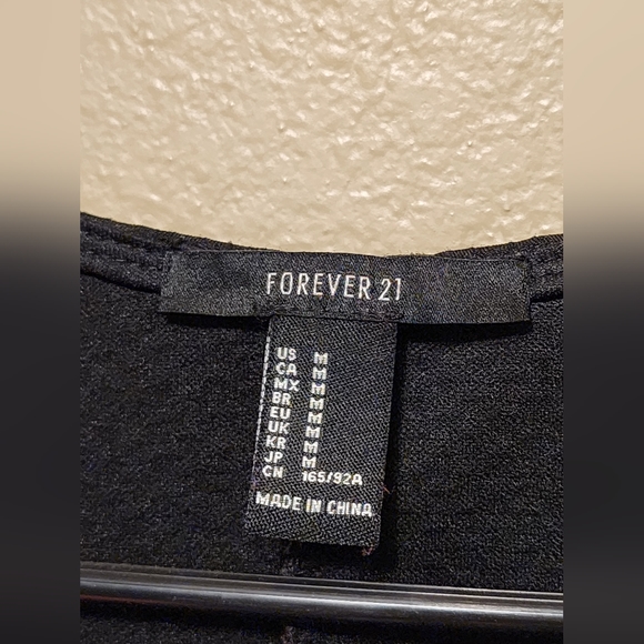 Black A-line Textured Dress - Picture 3 of 3